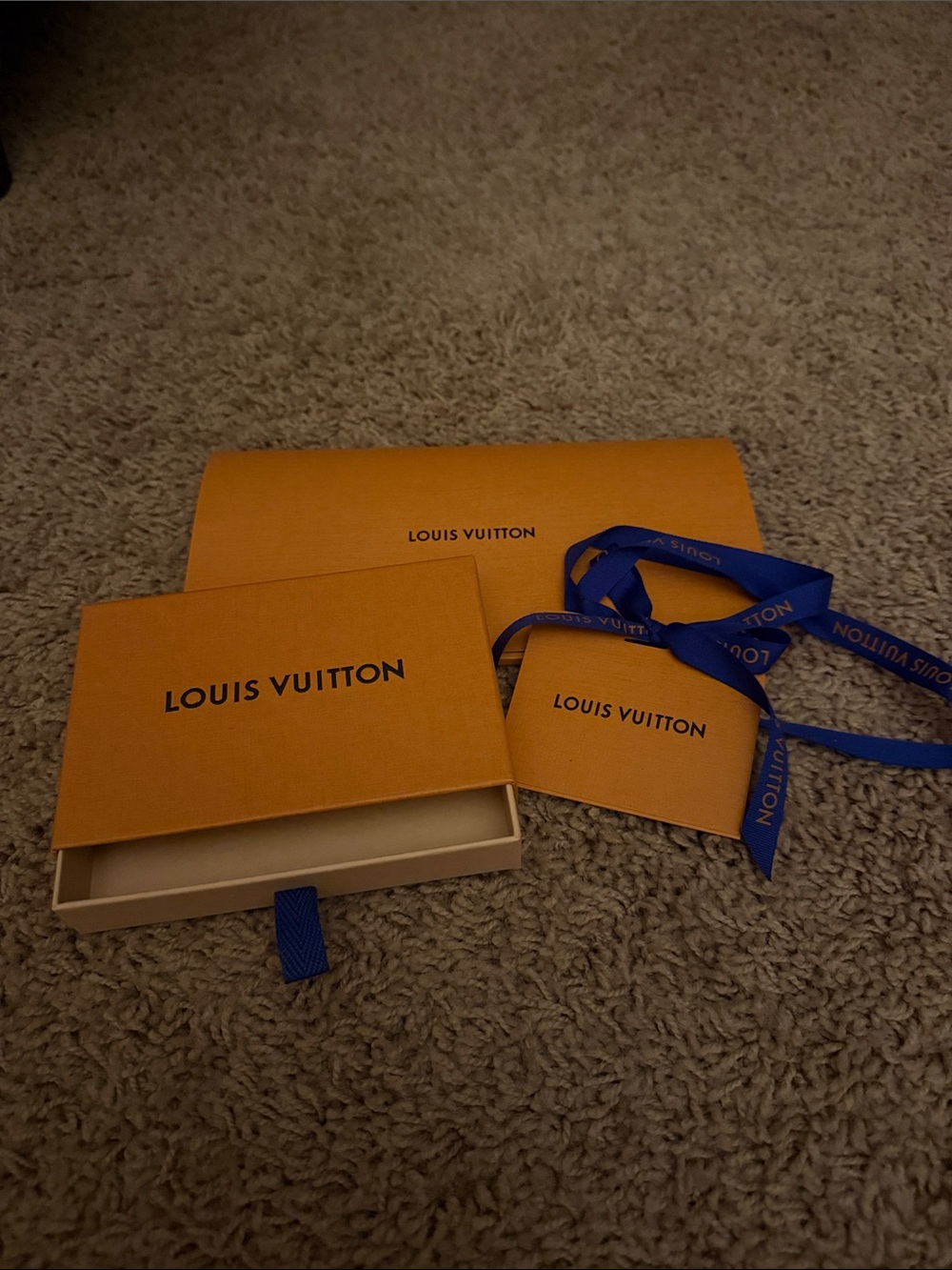 Authentic LV box